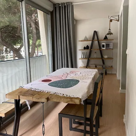 דירה 60 M2 - 6 People, 3-min Walk To Azur לה גרנד מוט